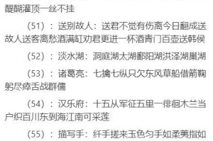 玩转天涯明月刀手游，攻略名邸茶话会（掌握攻略，成为游戏高手）